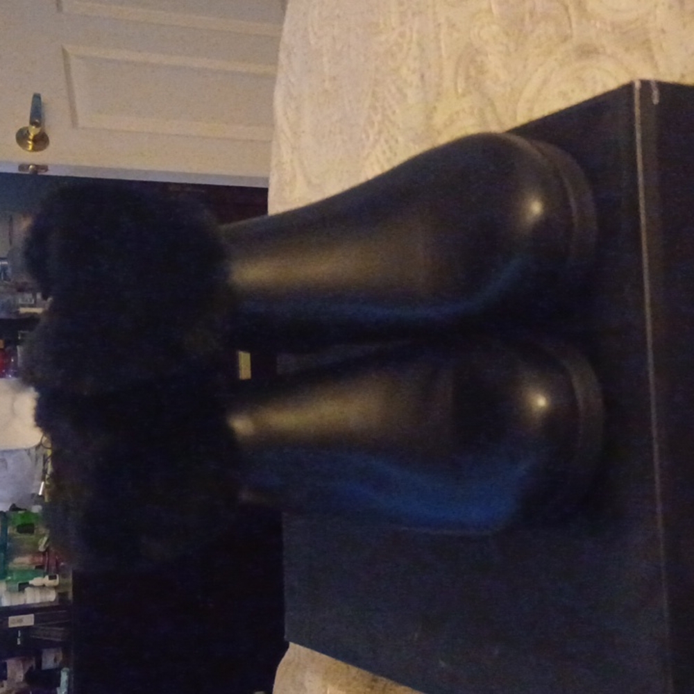 DKNY wedge boots